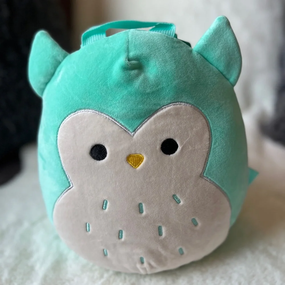 Squishmallows Backpack WINSTON THE OWL PLUSH MINI 10”